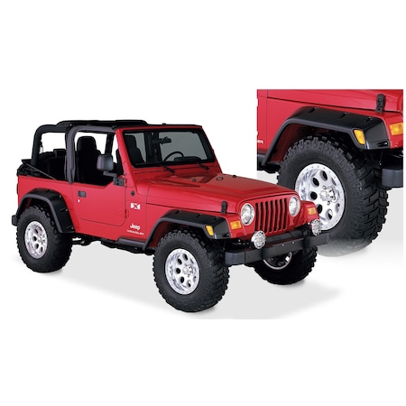 Bushwacker 97-06 JEEP TJ POCKET STYLE 6 10908-07